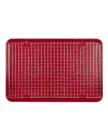 Coffret Pâtisserie Noël 9 Pièces avec Plaque Rouge 42 cm - Kit Complet Emporte-Pièces et Accessoires