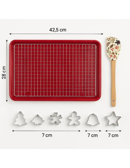 Coffret Pâtisseries de Noël 9 Eléments