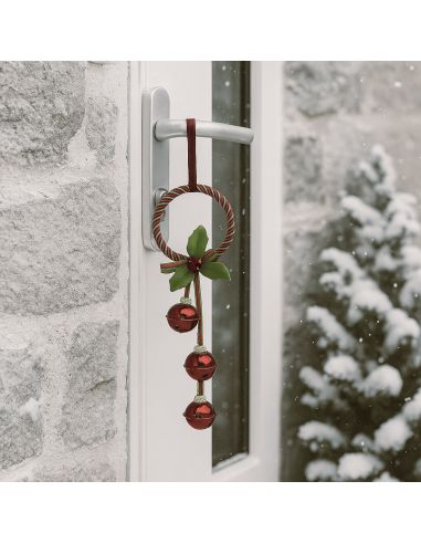 Décoration Thème Noël pour poignée de porte