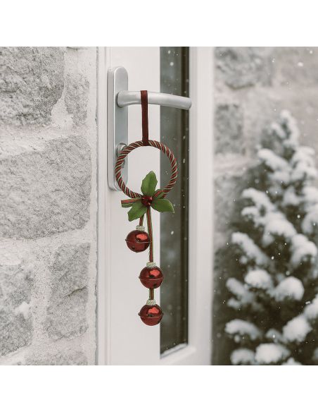 Décoration Thème Noël pour poignée de porte