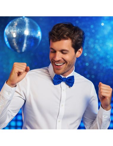 Noeud Papillon Brillant Tenue Disco