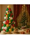 Kit Arche Ballons Sapin de Noël - 86 Pièces