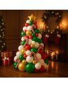 Kit Arche Ballons Sapin de Noël - 86 Pièces