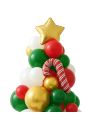 Kit Arche Ballons Sapin de Noël - 86 Pièces