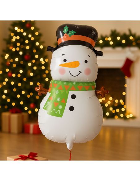 Ballon Aluminium Noël - 3 modèles Disponibles