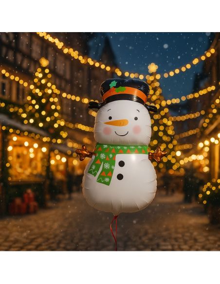 Ballon Aluminium Noël - 3 modèles Disponibles