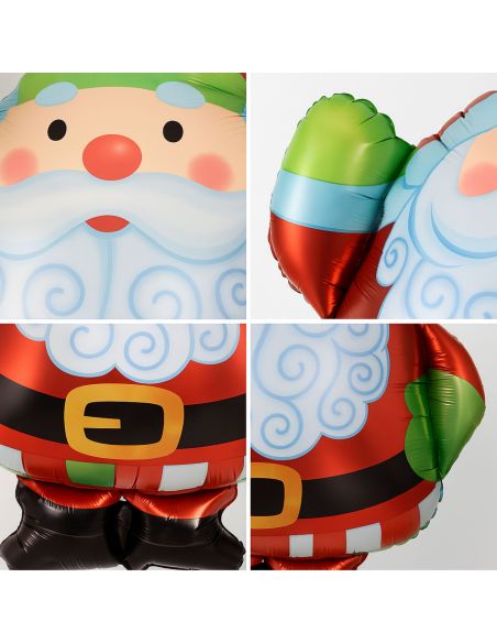 Ballon Aluminium Noël - 3 modèles Disponibles
