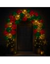 Kit Arche à Ballons Noël – 40 ballons + ruban accroche (3M)