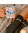 Coffret Mug "Miss Chieuse – Option Parfaite" + Chaussettes glitter