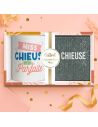Coffret Mug "Miss Chieuse – Option Parfaite" + Chaussettes glitter