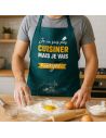 Tablier cuisine humoristique – Plusieurs messages et couleurs