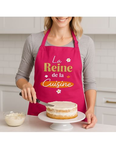 Tablier cuisine humoristique – Plusieurs messages et couleurs