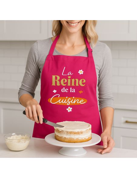 Tablier cuisine humoristique – Plusieurs messages et couleurs