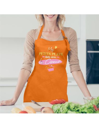 Tablier cuisine humoristique – Plusieurs messages et couleurs