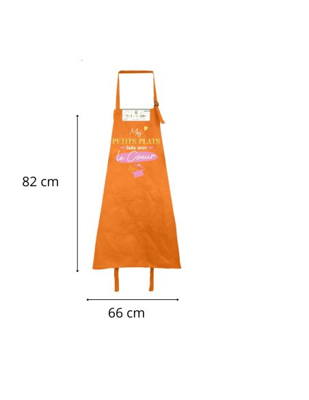 Tablier cuisine humoristique – Plusieurs messages et couleurs