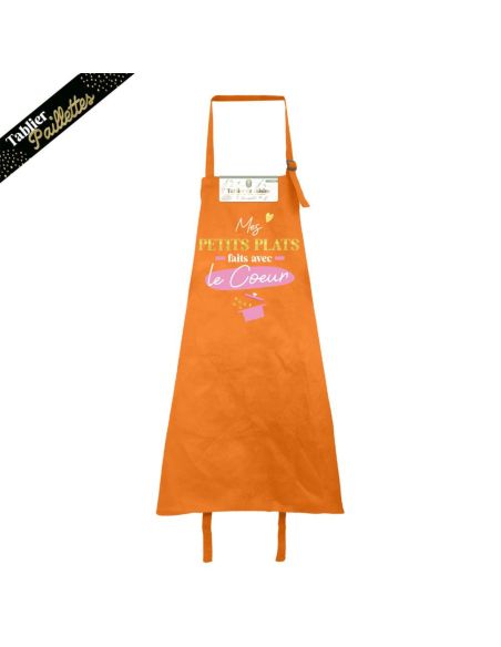 Tablier cuisine humoristique – Plusieurs messages et couleurs