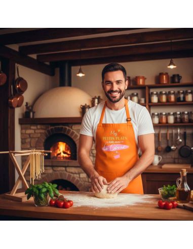 Tablier cuisine humoristique – Plusieurs messages et couleurs