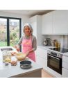 Tablier de cuisine rose Mamie – Mamie chérie, des recettes pleines de magie