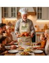Tablier de cuisine Papy – Aux fourneaux, c’est comme au resto !