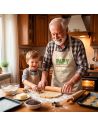 Tablier de cuisine Papy – Aux fourneaux, c’est comme au resto !