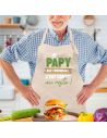 Tablier de cuisine Papy – Aux fourneaux, c’est comme au resto !
