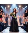 Écharpe Miss à Paillettes Humour – Accessoire Déguisement ou Cadeau