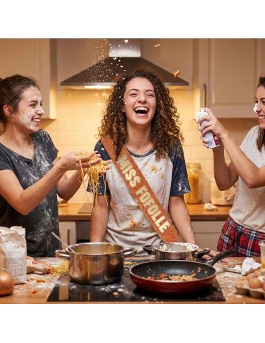 Écharpe Miss à Paillettes Humour – Accessoire Déguisement ou Cadeau