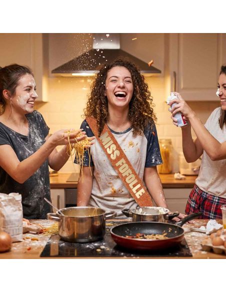 Écharpe Miss à Paillettes Humour – Accessoire Déguisement ou Cadeau