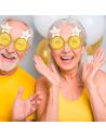 Lunettes Étoiles “Vive la Retraite” – Accessoire festif doré pour départ à la retraite