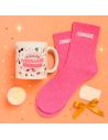 Coffret Cadeau Mug & Chaussettes – “Je suis une connasse, et alors ?”