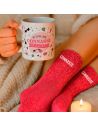 Coffret Cadeau Mug & Chaussettes – “Je suis une connasse, et alors ?”