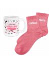 Coffret Cadeau Mug & Chaussettes – “Je suis une connasse, et alors ?”