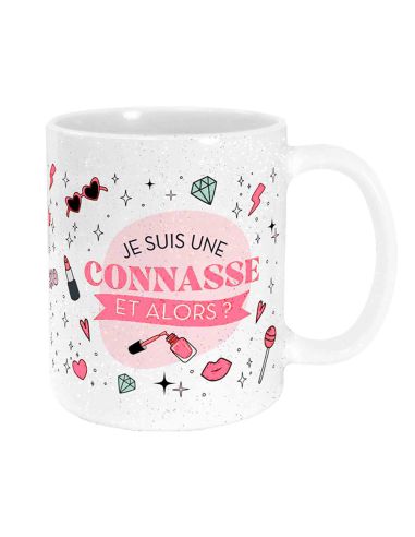 Coffret Cadeau Mug & Chaussettes – “Je suis une connasse, et alors ?”