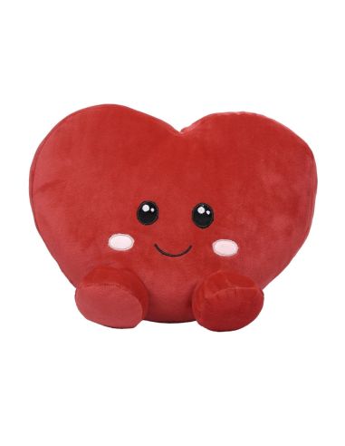 PELUCHE COEUR 25CM KAWAII M12
