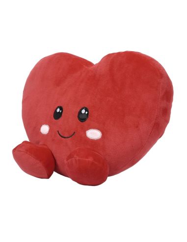 PELUCHE COEUR 25CM KAWAII M12