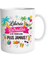 Mug de Retraite Humour – Modèle Homme & Femme – 300 ml