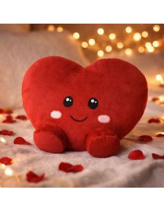 PELUCHE COEUR 25CM KAWAII M12 2