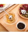 Cuillère Infuseur à Thé en Forme de Cœur en Acier Inoxydable