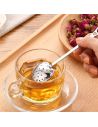 Cuillère Infuseur à Thé en Forme de Cœur en Acier Inoxydable