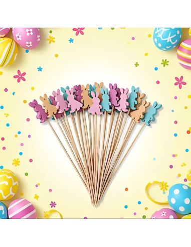 Lot de 20 pics lapin