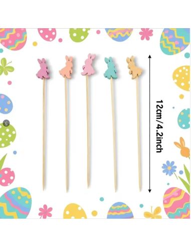 Lot de 20 pics lapin