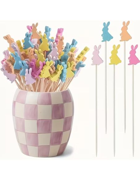 Lot de 20 pics lapin