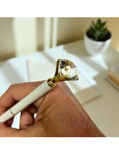 Stylo à Bille Noir "Vive Les Maries" - Dimensions : 14,5 x 2 cm 2