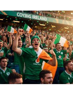 Drapeau Irlandais Saint Patrick - Dimensions : 150 x 90 cm 2