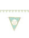 Guirlande 10 Fanion Baby Shower "Mon petit bébé" Bleu