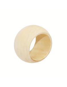 Rond de Serviette en Bois Gravé Papa