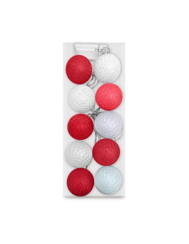Guirlande Lumineuse 10 Boules - Plusieurs Variations Disponibles