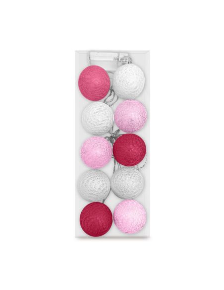 Guirlande Lumineuse 10 Boules - Plusieurs Variations Disponibles