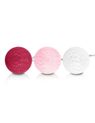 Guirlande Lumineuse 10 Boules - Plusieurs Variations Disponibles