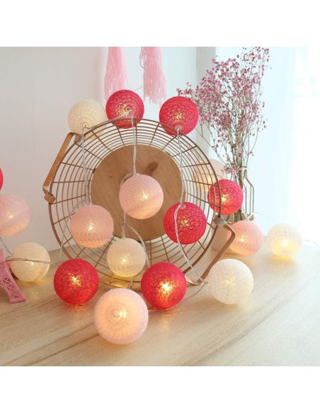 Guirlande Lumineuse 10 Boules - Plusieurs Variations Disponibles